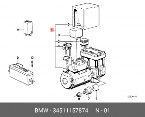 Гидроагрегат, тормозная система 34 51 1 157 874 BMW