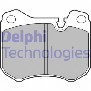 Комплект тормозных колодок, диско LP446 DELPHI