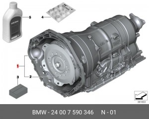 АКПП в сборе 24 00 7 590 346 BMW