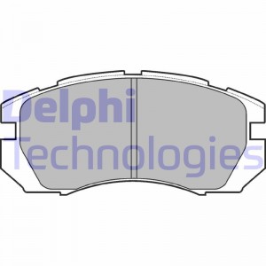 Комплект тормозных колодок, диско LP930 DELPHI