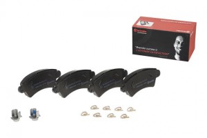 Комплект тормозных колодок, диско P61067 BREMBO