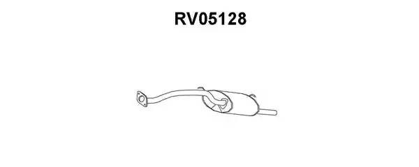 Глушитель выхлопных газов конечный RV05128 VENEPORTE