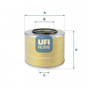 Воздушный фильтр 27.185.00 UFI