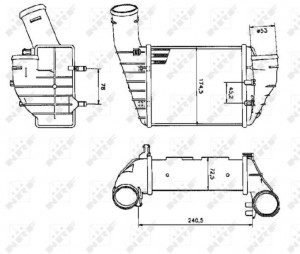 Интеркулер 30131 NRF
