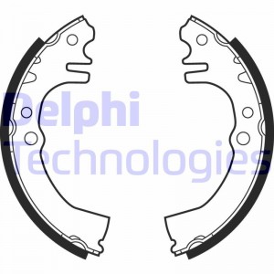 Комплект тормозных колодок LS1874 DELPHI