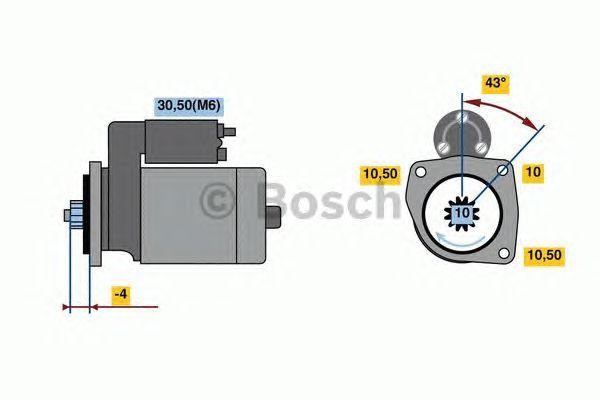 Стартер 0 001 121 427 BOSCH