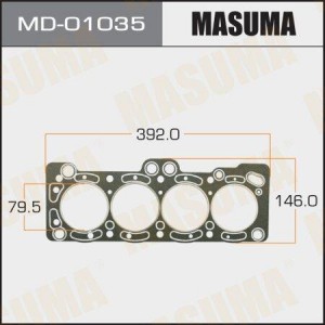 Прокладка ГБЦ MD-01035 MASUMA