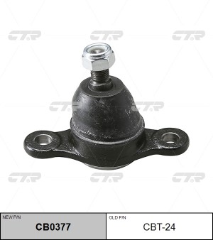 Опора шаровая подвески CBT-24 CTR