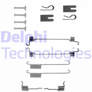 Комплектующие, тормозная колодка LY1256 DELPHI