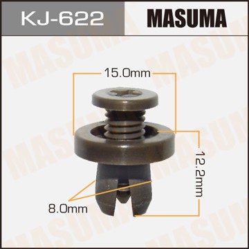 Клипса крепежная KJ622 MASUMA