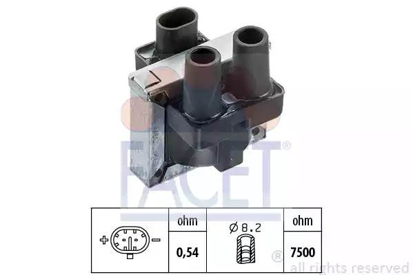 Катушка зажигания 9.6046 FACET