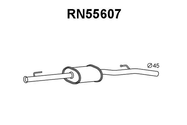 Предглушитель выхлопных газов RN55607 VENEPORTE