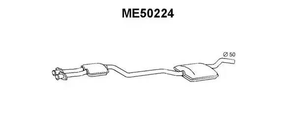 Предглушитель выхлопных газов ME50224 VENEPORTE
