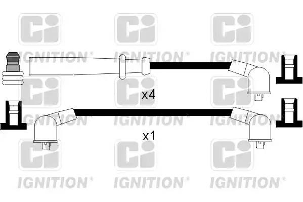 Ккомплект проводов зажигания XC941 QUINTON HAZELL