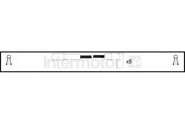 Ккомплект проводов зажигания 73800 STANDARD