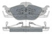 Комплект тормозных колодок, диско SP241 SCT