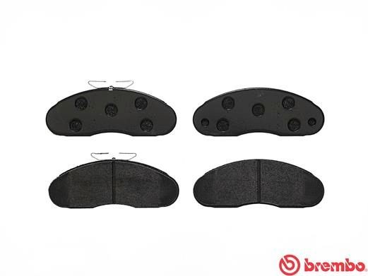 Комплект тормозных колодок, диско P 68 013 BREMBO