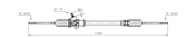 Рулевой механизм FI4019 GENERAL RICAMBI