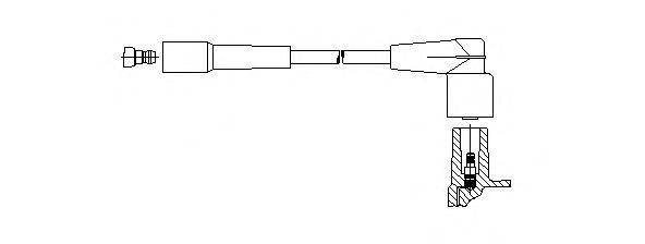 Провод зажигания 35440 BREMI