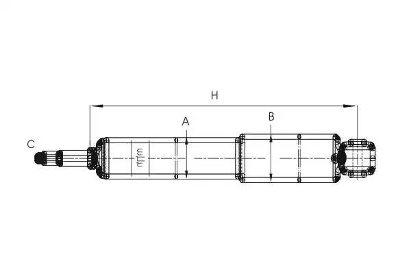 Амортизатор Z 1706 SCT