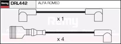 Ккомплект проводов зажигания DRL442 DELCO REMY