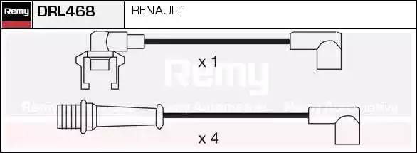 Ккомплект проводов зажигания DRL468 DELCO REMY