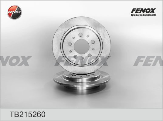 Диск тормозной TB215260 FENOX
