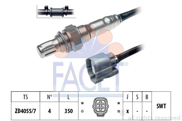 Лямбда-зонд 107553 FACET