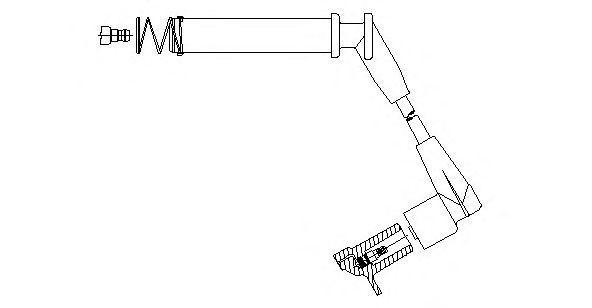 Провод зажигания 37020 BREMI