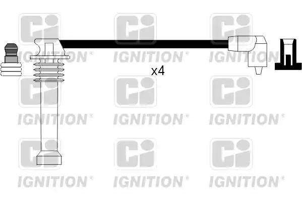 Ккомплект проводов зажигания XC709 QUINTON HAZELL