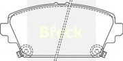 Комплект тормозных колодок, диско 2309400C BRECK