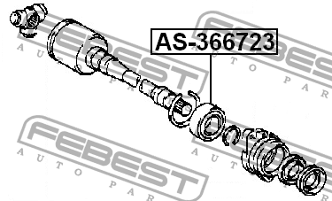 Подшипник AS-366723 FEBEST