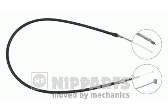 Трос, стояночная тормозная система J14308 H B JAKOPARTS NIPPARTS