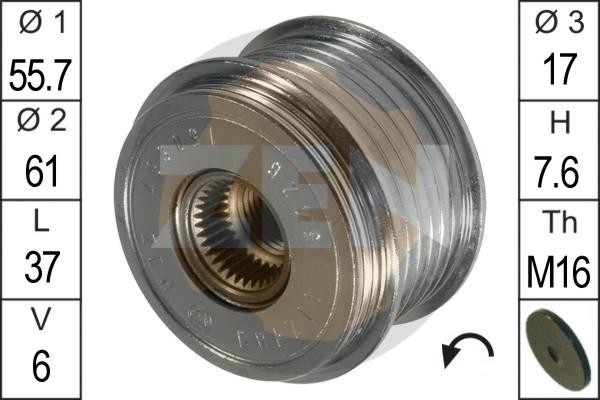 Шкив генератора ZN5426 ZEN