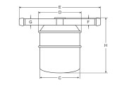 Топливный фильтр ST336 SCT