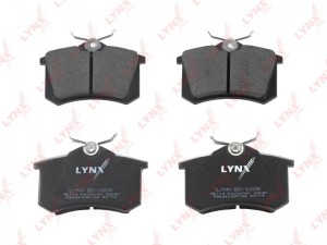 Колодки тормозные дисковые BD-1206 LYNXAUTO