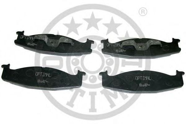 Комплект тормозных колодок, диско 9919 OPTIMAL