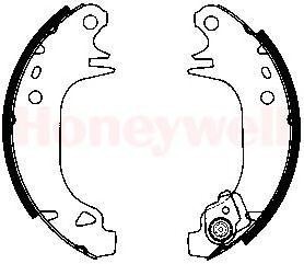 Комплект тормозных колодок 362252B BENDIX JURID