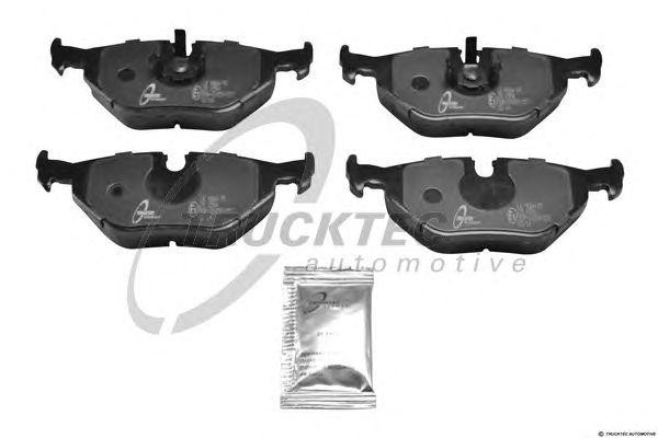 Комплект тормозных колодок, диско 08.35.007 TRUCKTEC