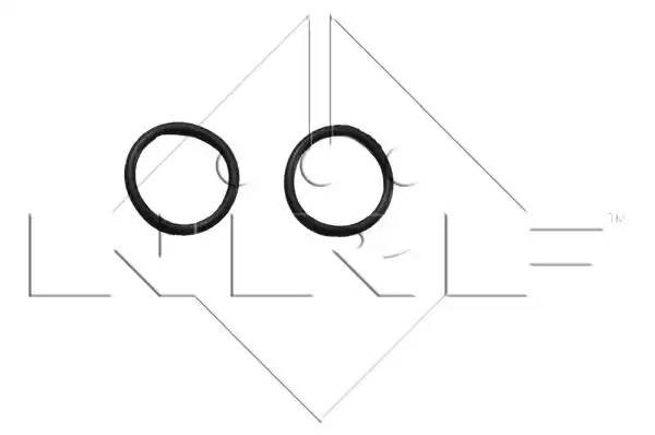 Радиатор, охлаждение двигател 529504 NRF