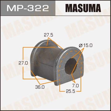 Втулка стабилизатора MP322 MASUMA