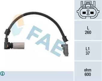 Датчик частоты вращения, управление двигателем 79086 FAE