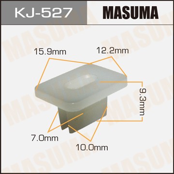 Клипса крепежная KJ527 MASUMA