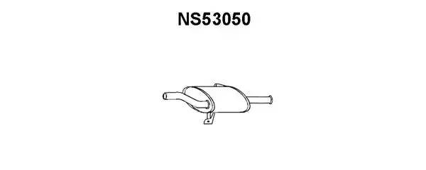 Глушитель выхлопных газов конечный NS53050 VENEPORTE