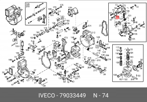 Покрышка 79033449 IVECO