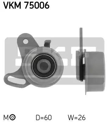 Натяжной ролик, ремень ГРМ VKM75006 SKF