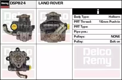 Гидравлический насос, рулевое управление DSP824 DELCO REMY