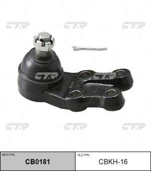 Опора шаровая подвески CBKH-16 CTR