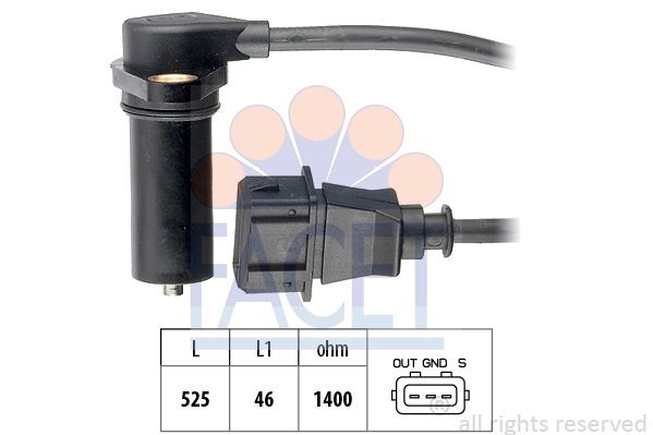 Коммутатор, система зажигания 94003 FACET