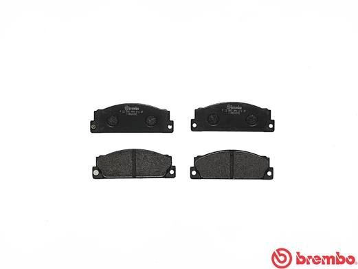 Комплект тормозных колодок, диско P23005 BREMBO